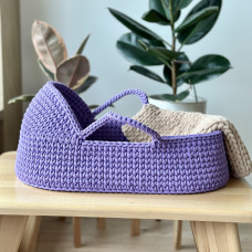 Люлька з капюшоном (бузковий)